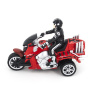 Радиоуправляемый красный мотоцикл Yuan Di Трицикл 1:10 - YD898-T57-R