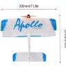 Р/У самолет Feilun Apollo 300мм Mini Indoor Biplane 2.4G 2-ch RTF