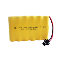 Аккумулятор Ni-Cd 7.2V 700 mAh AA (разъем SM) - ZG-C1201W-01