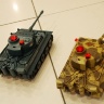 Р/У танк Huan Qi Tiger 1:24 для танкового боя, 2.4G RTR + акб и ЗУ